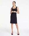 ANN TAYLOR THE PETITE ALL-DAY PONTE DRESS,500638