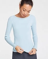 ANN TAYLOR PETITE PERFECT PULLOVER,497778
