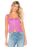 FREE PEOPLE FREE PEOPLE I WANT YOU BABE TANK TOP IN PURPLE.,FREE-WS2188