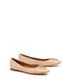 Tory Burch Chelsea Cap Toe Ballet Flat In Goan Sand / Goan Sand