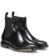 BALENCIAGA Leather ankle boots,P00362097