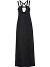 MIU MIU MIU MIU TRICOTINE DRESS - BLACK