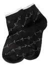 STELLA MCCARTNEY STELLA MCCARTNEY LOGO SOCKS,561085 S1949 8490