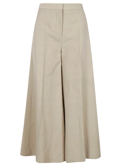 Stella Mccartney Wide-leg Trousers In Beige