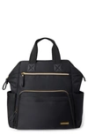 Skip Hop Mainframe Wide Open Diaper Backpack In Black