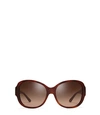 TORY BURCH STACKED-T SQUARE SUNGLASSES,725125978422