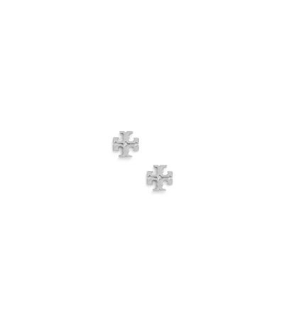 Tory Burch Kira Stud Earring In Silver