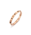 Tory Burch Miller Stud Gold-toned Stainless-steel Bracelet In Gold