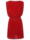 SAINT LAURENT PLEATED DRESS,10823519