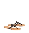 TORY BURCH MILLER SQUARE-TOE SANDALS, LEATHER,54600_006