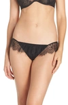 PASSIONATA BY CHANTELLE EYELASH LACE TANGA,7717