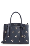 KATE SPADE MEDIUM MARGAUX EMBELLISHED LEATHER SATCHEL,PXRUA228