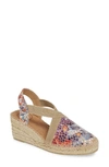 TONI PONS TELVA ESPADRILLE WEDGE PUMP,TELVA-PM