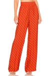 ALEXIS ALEXIS LENATA PANT IN RED.,AXIS-WP71
