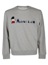 MONCLER LOGO PRINT SWEATSHIRT,10823955