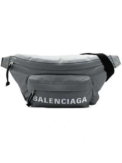 Balenciaga Wheel Belt Pack - 灰色 In Grey