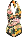 DOLCE & GABBANA FLORAL PRINT SWIMSUIT