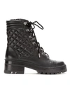 ANDREA BOGOSIAN LEATHER COMBAT BOOTS