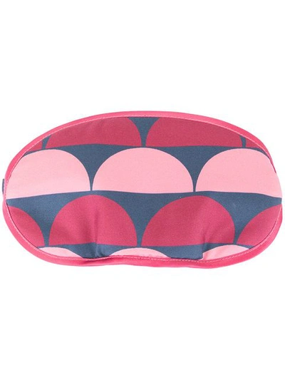 F.r.s For Restless Sleepers Patterned Sleep Mask - 黄色 In Te00257