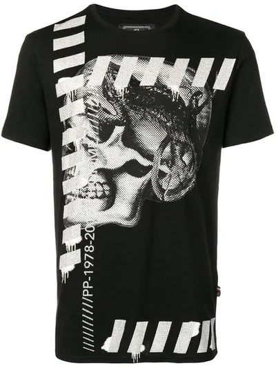 Philipp Plein Skull Graphic T-shirt - 黑色 In Black