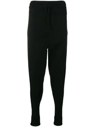 Y-3 Drawstring Slouched Trousers - 黑色 In Black