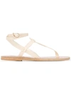 Ancient Greek Sandals Estia Leather Sandals In Neutrals
