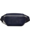 BURBERRY MEDIUM EMBOSSED CREST LEATHER BUM BAG