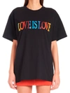 ALBERTA FERRETTI LOVE IS LOVE T-SHIRT,10824297