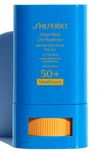 SHISEIDO WETFORCE CLEAR STICK UV PROTECTOR BROAD SPECTRUM SPF 50+ SUNSCREEN,14569