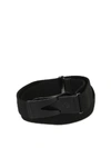 TOD'S CANVAS AND LEATHER BELT,10824367