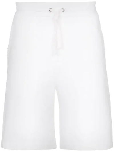 Valentino Rockstud Track Shorts In White