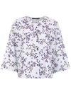 ANDREA MARQUES PRINTED BLOUSE