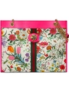 GUCCI multicoloured large floral tote