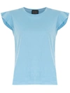 ANDREA BOGOSIAN ANDREA BOGOSIAN 纯色T恤 - 蓝色