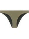 Dsquared2 Dsquared Back Print High Leg Briefs In Green