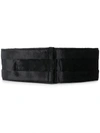 GUCCI GUCCI VELOUR WIDE BELT - BLACK