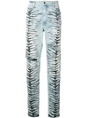 AMIRI TIGER DESTRUCTION JEANS