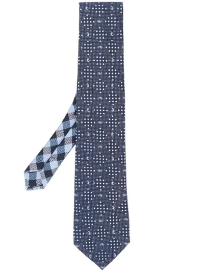 Etro Paisley Print Tie - 蓝色 In Blue
