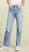 AGOLDE MID RISE 90'S LOOSE FIT JEANS