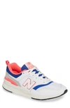 New Balance Leather And Canvas 997 Sneakers In White