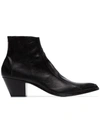 SAINT LAURENT SAINT LAURENT FINN 60 COWBOY BOOTS - 黑色