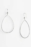 Ippolita Diamond Accent Large Teardrop Earrings In Sterling Silver