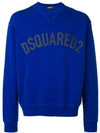 DSQUARED2 LOGO PRINT SWEATSHIRT