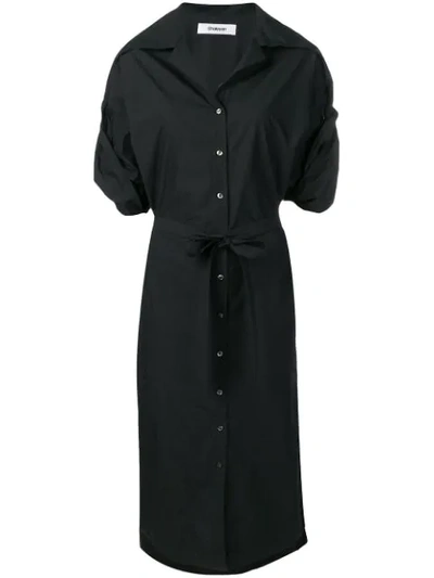 Chalayan Poplin Shirt Dress - 黑色 In Black