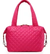 Mz Wallace Medium Sutton Bag In Dragon Fruit