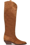 SIGERSON MORRISON SIGERSON MORRISON WOMAN TYRA SUEDE BOOTS LIGHT BROWN,3074457345620200918