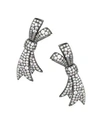 FALLON Pavé Bow Earrings