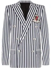 BALMAIN STRIPED BLAZER