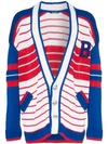 BALMAIN BASEBALL KNIT CARDIGAN