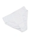 Hanro Cotton Seamless High-cut Full Brief In White